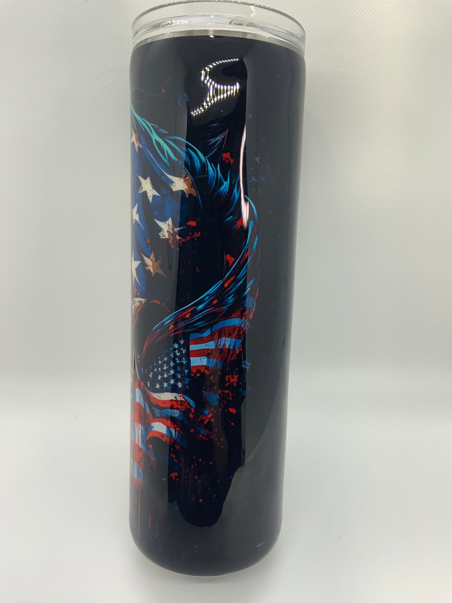 Skull Flag 30 oz. Skinny Tumbler