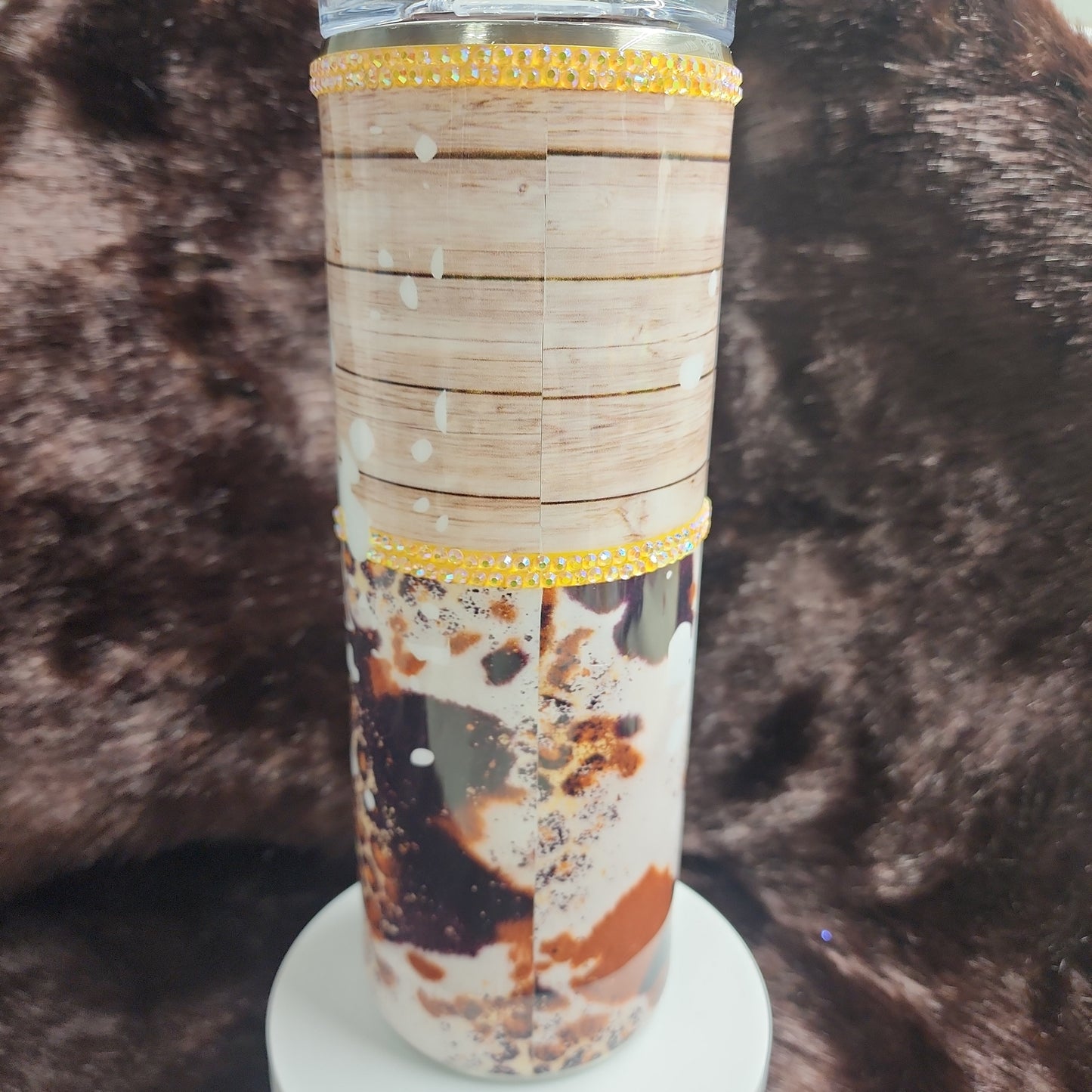 Cowgirl Yellowstone 20 oz. Skinny Tumbler