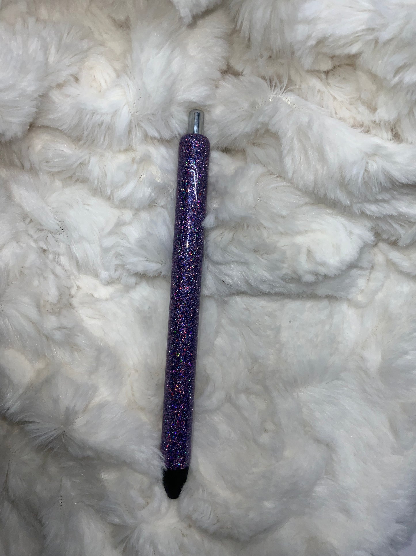 Gel Pen-Purple Glitter